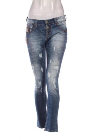 Damskie jeansy Unbranded, Rozmiar M, Kolor Niebieski, Cena 80,38 zł