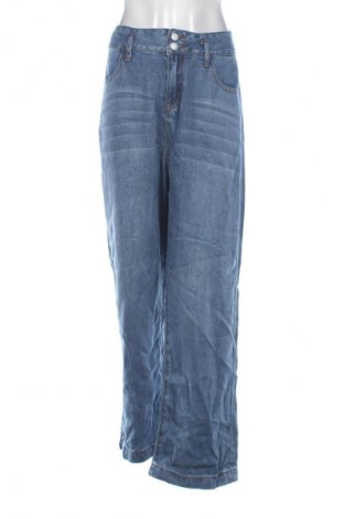 Damskie jeansy Unbranded, Rozmiar XL, Kolor Niebieski, Cena 80,38 zł