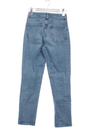 Blugi de femei Zara, Mărime XXS, Culoare Albastru, Preț 72,99 Lei