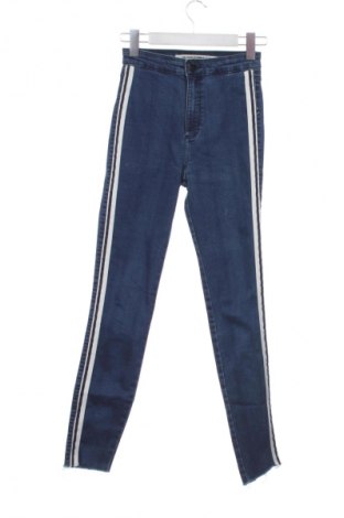 Blugi de femei Zara, Mărime XS, Culoare Albastru, Preț 72,99 Lei