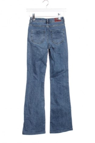 Blugi de femei Zara, Mărime XXS, Culoare Albastru, Preț 72,99 Lei