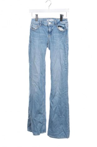 Damskie jeansy Zara, Rozmiar XS, Kolor Niebieski, Cena 54,99 zł