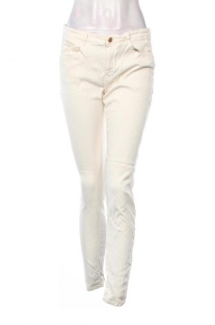 Damskie jeansy Zara, Rozmiar L, Kolor ecru, Cena 65,99 zł