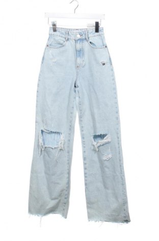 Blugi de femei Zara, Mărime XXS, Culoare Albastru, Preț 72,00 Lei