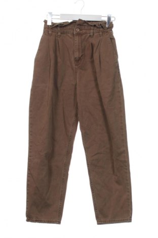 Dámské džíny  Zara, Velikost XS, Barva Hnědá, Cena  397,00 Kč