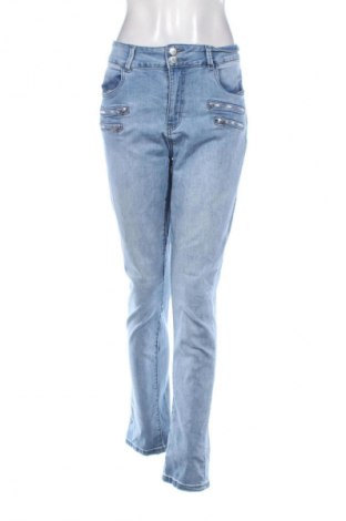 Blugi de femei Zavanna, Mărime L, Culoare Albastru, Preț 36,99 Lei