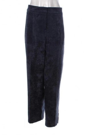Pantaloni de velvet de femei C&A, Mărime L, Culoare Albastru, Preț 78,20 Lei