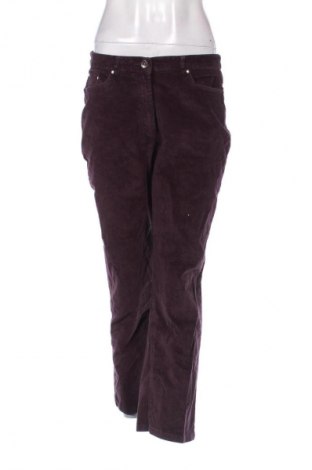 Damskie sztruksy Joy, Rozmiar L, Kolor Fioletowy, Cena 133,96 zł