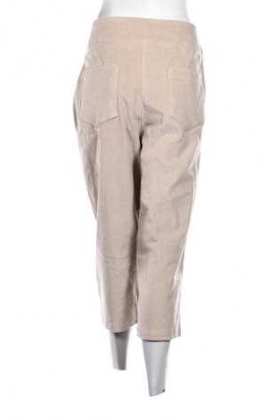 Dámské manšestráky  Unbranded, Velikost XL, Barva Béžová, Cena  680,00 Kč