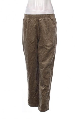 Damskie sztruksy Uniqlo, Rozmiar L, Kolor Zielony, Cena 63,99 zł