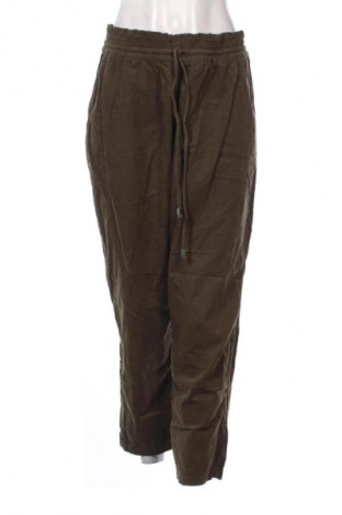 Dámské manšestráky  Zara, Velikost XL, Barva Zelená, Cena  391,00 Kč