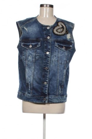 Vestă de femei Guess, Mărime L, Culoare Albastru, Preț 159,55 Lei