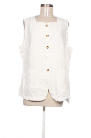 Γυναικείο γιλέκο SHEIN, Μέγεθος XL, Χρώμα Λευκό, Τιμή 11,99 €