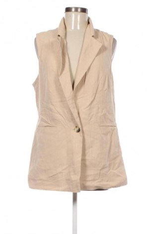 Дамски елек Unbranded, Размер XL, Цвят Бежов, Цена 11,75 €