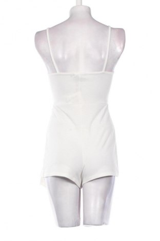 Damski krótki kombinezon Boohoo, Rozmiar S, Kolor Biały, Cena 107,17 zł