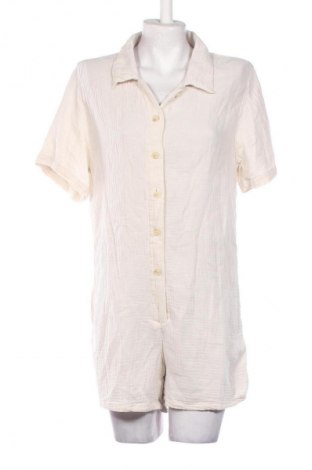 Women's short jumpsuit Mango, Μέγεθος M, Χρώμα Εκρού, Τιμή 13,81 €