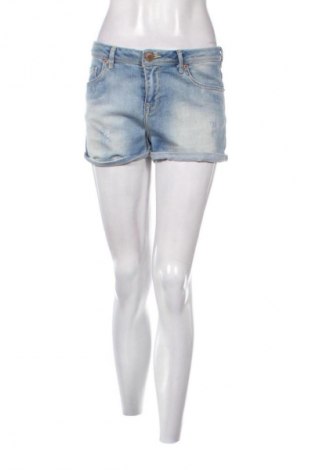 Γυναικείο κοντό παντελόνι Bershka, Μέγεθος M, Χρώμα Μπλέ, Τιμή 9,78 €