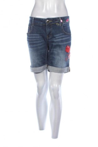 Дамски къс панталон Desigual, Размер XL, Цвят Син, Цена 24,55 €