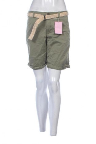 Γυναικείο κοντό παντελόνι Esprit, Μέγεθος M, Χρώμα Πράσινο, Τιμή 15,99 €