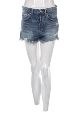 Γυναικείο κοντό παντελόνι Mango, Μέγεθος M, Χρώμα Μπλέ, Τιμή 10,99 €