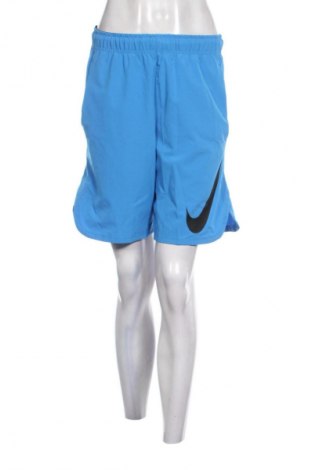 Γυναικείο κοντό παντελόνι Nike, Μέγεθος S, Χρώμα Μπλέ, Τιμή 16,99 €
