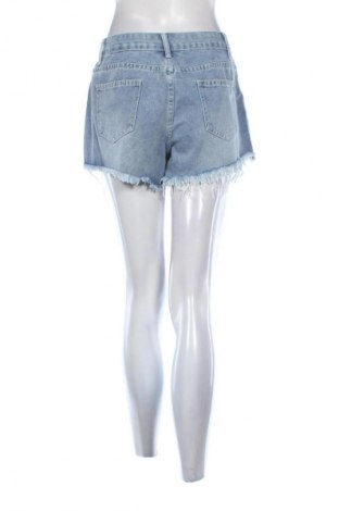 Pantaloni scurți de femei Romwe, Mărime S, Culoare Albastru, Preț 83,00 Lei