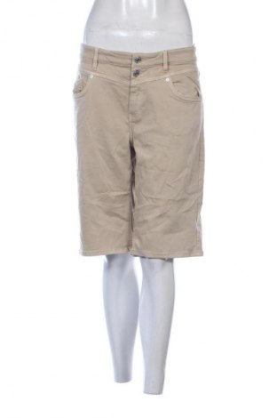 Γυναικείο κοντό παντελόνι S.Oliver, Μέγεθος XL, Χρώμα  Μπέζ, Τιμή 13,99 €