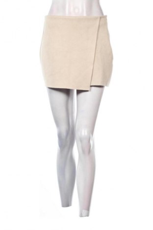 Pantaloni scurți de femei Zara, Mărime S, Culoare Bej, Preț 53,51 Lei