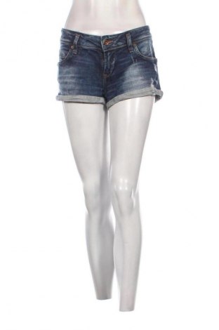 Pantaloni scurți de femei Zara, Mărime XL, Culoare Albastru, Preț 41,71 Lei