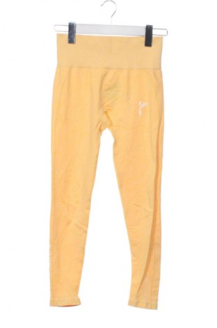 Damskie legginsy Famme, Rozmiar S, Kolor Żółty, Cena 35,99 zł