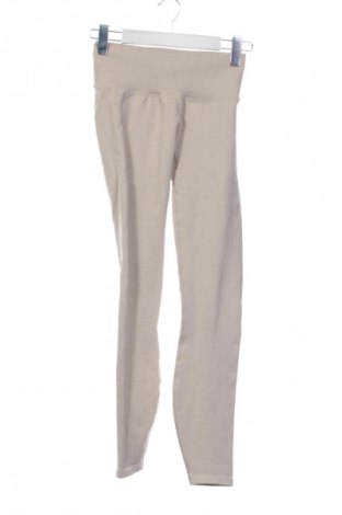 Γυναικείο κολάν H&M, Μέγεθος S, Χρώμα  Μπέζ, Τιμή 13,30 €