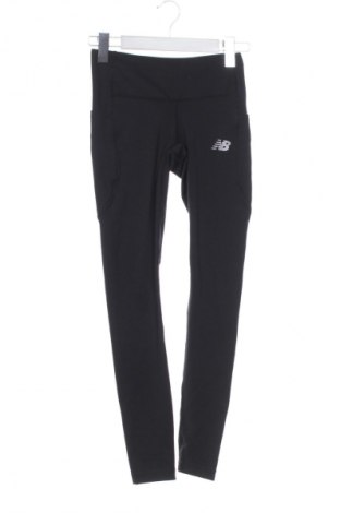 Γυναικείο κολάν New Balance, Μέγεθος XS, Χρώμα Μαύρο, Τιμή 17,00 €