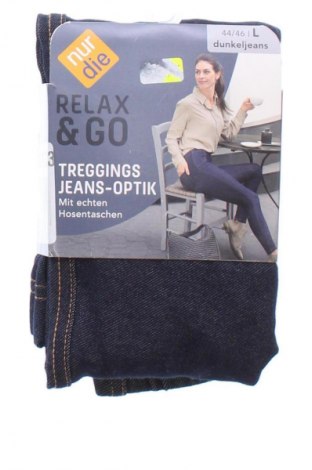 Γυναικείο κολάν Relax, Μέγεθος XL, Χρώμα Μπλέ, Τιμή 16,00 €