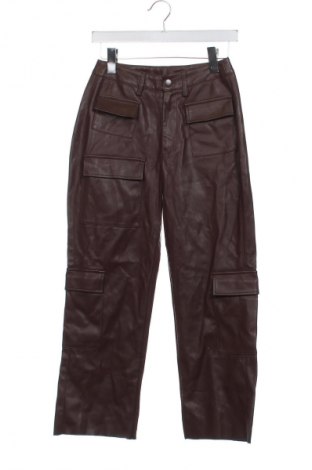 Damskie spodnie About You, Rozmiar XS, Kolor Brązowy, Cena 74,00 zł