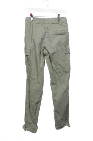 Damskie spodnie Bershka, Rozmiar XS, Kolor Zielony, Cena 36,99 zł