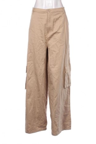 Pantaloni de femei Boohoo, Mărime XXL, Culoare Bej, Preț 123,00 Lei