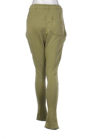 Γυναικείο παντελόνι DEF, Μέγεθος L, Χρώμα Πράσινο, Τιμή 15,00 €