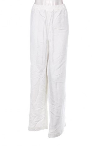 Damskie spodnie H&M, Rozmiar 3XL, Kolor ecru, Cena 79,15 zł