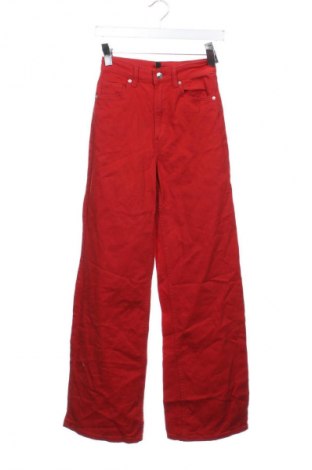 Damenhose H&M Divided, Größe XXS, Farbe Rot, Preis € 8,99