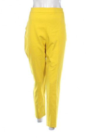 Pantaloni de femei Reserved, Mărime XL, Culoare Galben, Preț 78,20 Lei