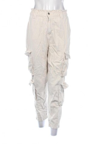 Női nadrág Stradivarius, Méret S, Szín Bézs, Ár 3 789 Ft