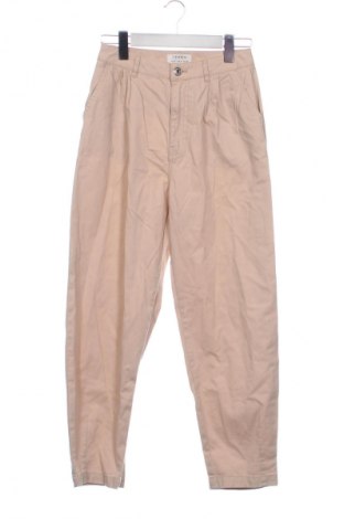 Damskie spodnie Terranova, Rozmiar XS, Kolor Beżowy, Cena 79,00 zł