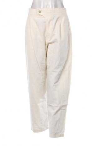 Damskie spodnie Unbranded, Rozmiar L, Kolor ecru, Cena 80,38 zł