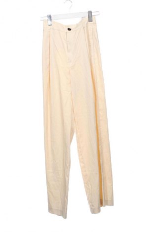 Pantaloni de femei Zara, Mărime XS, Culoare Bej, Preț 105,99 Lei