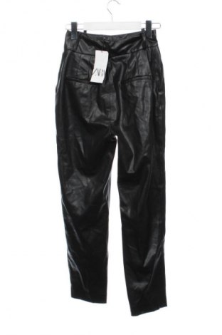 Дамски панталон Zara, Размер XS, Цвят Черен, Цена 16,36 €
