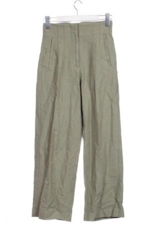 Dámské kalhoty  Zara, Velikost XS, Barva Zelená, Cena  397,00 Kč