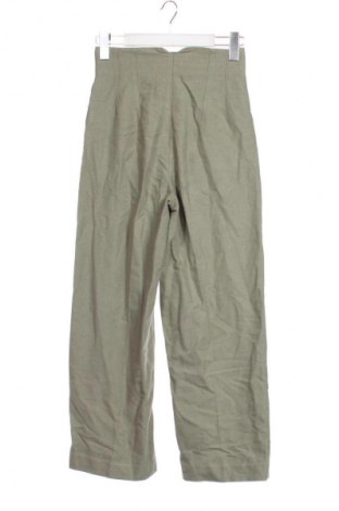 Dámské kalhoty  Zara, Velikost XS, Barva Zelená, Cena  397,00 Kč
