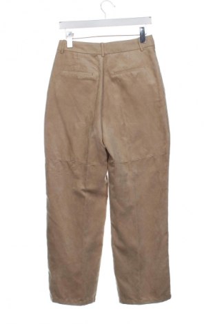 Damskie spodnie Zara, Rozmiar XS, Kolor Beżowy, Cena 75,02 zł