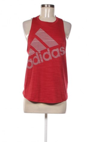 Γυναίκειο αθλητικό τοπ Adidas, Μέγεθος M, Χρώμα Κόκκινο, Τιμή 14,99 €