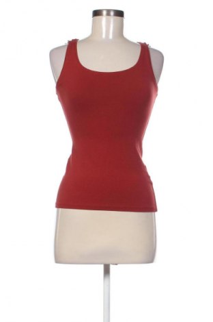 Γυναικείο αμάνικο μπλουζάκι H&M, Μέγεθος S, Χρώμα Πορτοκαλί, Τιμή 9,00 €